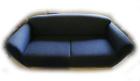 Biete gute Couch an blau