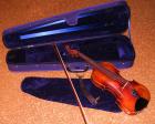 Violine sächsisch-böhmische Arbeit um 1900