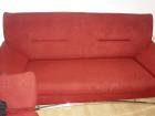 Moderne Rote 3er und 2er Couch sofort zu verkaufen