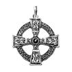 CELTIC CROSS Amulett versilbert . www. ANTIK-GROUP. com