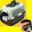 Design-Katzen-Transportbox 48x32 cm mit Sicherheitsverschluß nur 14 88 Euro