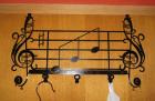Türgarderobe Noten Style Musik Garderobe Tür