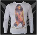 Weißes Men FancyBeast Longsleeve Shirt Bitch FB217