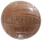 Retro Fussball aus echtem Leder Design 1954