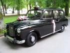 Original London-Taxi für Hochzeitsfotos Werbung Promotion