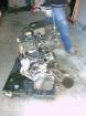 Opel-Corsa Motor mit Getriebe. Org. 41. 000 KM