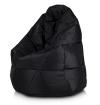 Sitzsackhülle Mega Sako Mix schwarze Dreiecke Schoner 135cm 340l Design Hit
