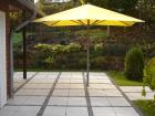 Glatz Sonnenschirm gelb 330x330 cm