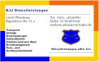 Transporte und andere Dienstleistungen