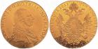 Haus Habsburg Franz II. I. 1792-1835. 4 Dukaten 1811 A GOLD. Vorzüglich - Stemp