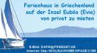 Ferienhaus mit Meerblick in Griechenland auf der Insel Euböa
