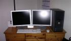 Computer Dell mit 2 Flachbildschirmen günstig zu verkaufen