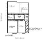 2 Zi. Wohnung 62 qm zum 01. 11. 2022 in MG-Rheydt zu vermieten