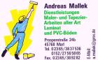 Maler Tapezierer