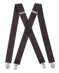 Hosenträger für Männer X Form 3 5cm breit 120cm lang 4 sehr starke Klipps Party
