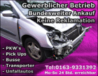 Gebrauchtfahrzeuge Ankauf auch mit Unfallschaden - TOP Restwertangebot