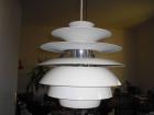 P. HENNINGSEN LOUIS POULSEN decken lamellem leuchte 1958