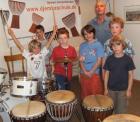 Kinder Trommeln