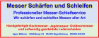 Messer für Rasenmäher Rasentraktor Strauchhäcksler schärfen und schleifen