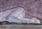 Ansichtskarten Kunstkarten Original Akt-Malerei Nude