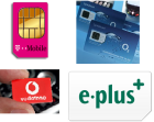 ANONYME SIM KARTEN 100 Anosim SGH 10Euro
