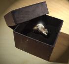 Goldring in 585 mit 1 00 ct Brillianten
