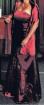 Top Angebot Abendkleid in rot mit Strass-Steinchen