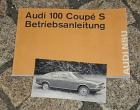 Betriebsanleitung Audi 100 S Coup 1971