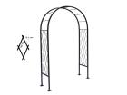 Rosenbogen Pergola Metallrosenbogen LIECHTENSTEIN Rosensäule