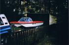 Sportboot Wachs Panther mit 50 PS Wartburgmotor u. Trailer
