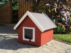 Wettefestes Katzenhaus / Katzenhütte mit Katzenklappe NEU