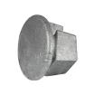 Rohrverbinder Stopfen Metall 60 3mm Feuerverzinkter Galvanisiert