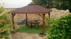 PERGOLEN GARTENHAUS GARTENLAUBE KLEBEDACH HOLZ 3 5x4 5m