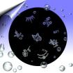 Nail Stamping Schablone Serie B um 1 30Euro