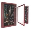 Schmuckschrank Bilderrahmen und/ oder Vitrine - All-in-One ROT