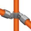 Rohrverbinder Gelenkstück Doppel 90 33 7 mm Feuerverzinkter Galvanisierter Kon