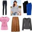 DAMEN HERBST MIX KLEIDUNG BLUSE JEANS TUNIKA POSTEN