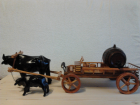 Frachtkarren mit Buffel Buffelkarren