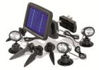 Solar-Strahler Trio mit 9 LEDs und separatem Solar-Modul