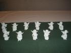 12 Engel mir Herz aus Polyresin Polystein