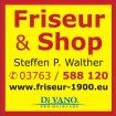 Friseur Shop Steffen P. Walther 08371 Glauchau Sachsen NEUE FIRMENANSCHRIFT Au