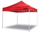 Faltzelt 4 5 x 3 m farbig Blau Gelb Rot Grün