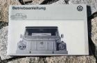 Betriebsanleitung VW 181 Kübelwagen 1974