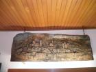 Salzburg ist Ansichtsache Lindenholzrelief v. d. Salzburger Bildhauer E. Pointner