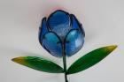 Solar-Tischlampe im romantischen Tiffany-Stil