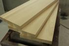 MASSIVHOLZSTUFEN TREPPENSTUFE HOLZTREPPENSTUFEN EICHENHOLZ UNBEMALT 100x28x4cm