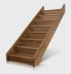 SCHÄTZUNG FREITRAGENDE TREPPEN ZUR SELBSTMONTAGE TYP U L EICHE ESCHE BUCHE HOLZ