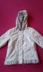 Mädchen Jacke mit weichem Fellrand Beige Größe 128