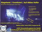 Veranstaltungshelfer / Stagehands m/w - Großraum Stuttgart - Minijob Basis