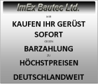 Gerüst Müba Fix. Stellrahmen. Vertikallrahmen